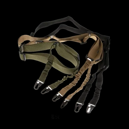 Tali Sandang CQB Sling Dual-Point Nylon Multi-Function 2 Two Point Tactical Adjustable Strap