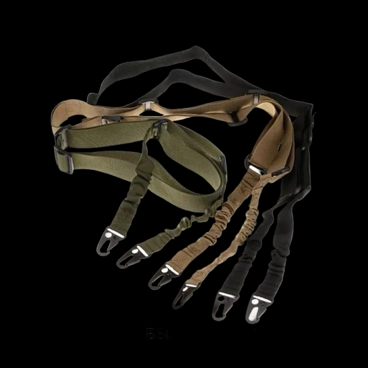 Tali Sandang CQB Sling Dual-Point Nylon Multi-Function 2 Two Point Tactical Adjustable Strap