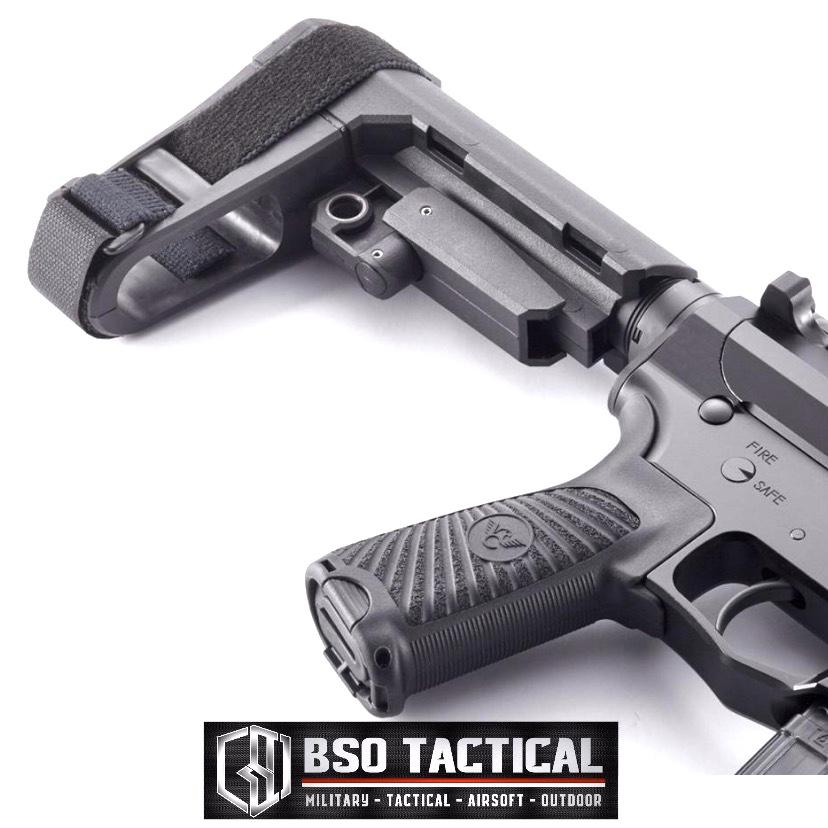 Popor Airsoft SB Tactical SBA3 Style Airsoft Stock Stabilizing Brace
