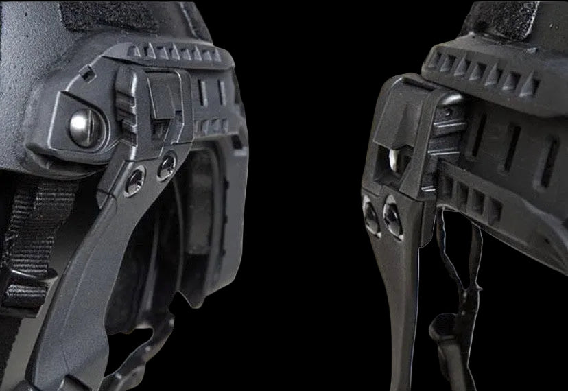 Masker FMA Half Seal Mask Folding For Tactical Helmet Outdoor