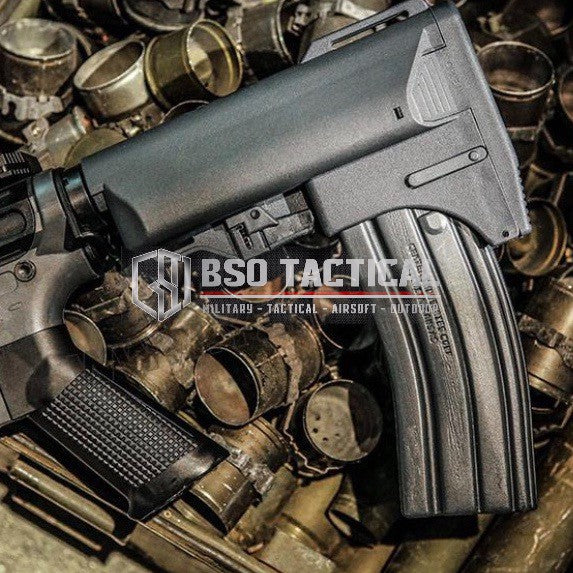 Popor Tactical Slong Style With Mag Spare Slot for Airsoft AEG GBBR WGB Buttstock
