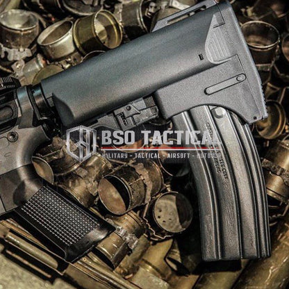 Popor Tactical Slong Style With Mag Spare Slot for Airsoft AEG GBBR WGB Buttstock