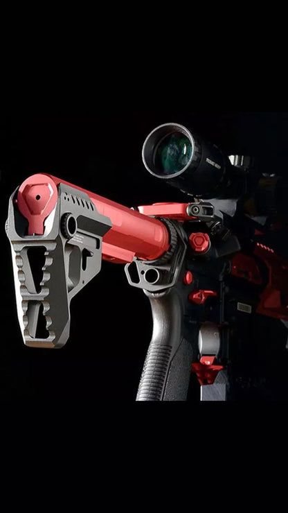 Popor Tactical Pit Buttstock SI Style CNC Alumunium Lightweight AEG