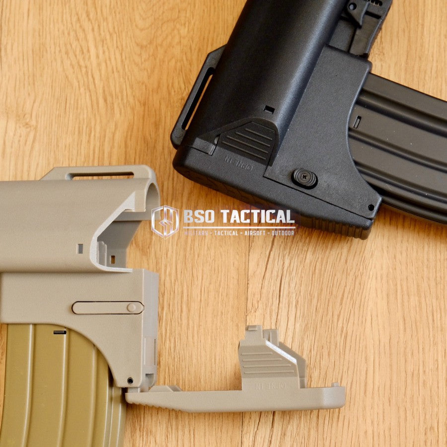 Popor Tactical Slong Style With Mag Spare Slot for Airsoft AEG GBBR WGB Buttstock