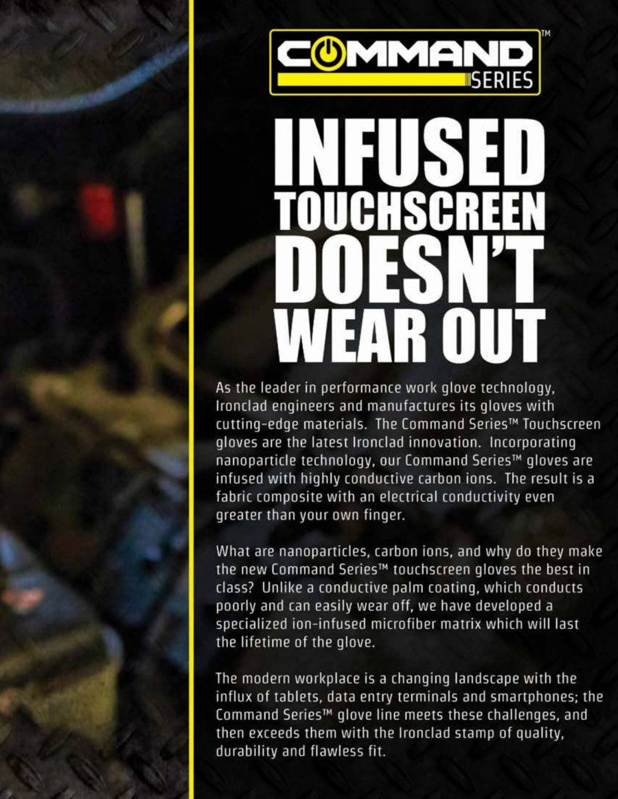Sarung Tangan Tactical Ironclad Command Utility Touch Glove Outdoor IEX-MUG
