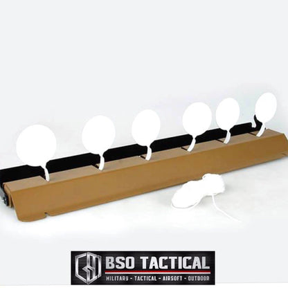 TMC x FYT Polish Plate Rack Shooting Target IPSC Airsoft 6 Plate Metal