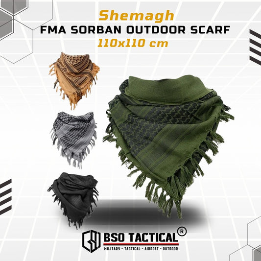 FMA Shemagh Sorban Tactical Outdoor Anti Debu Multifungsi