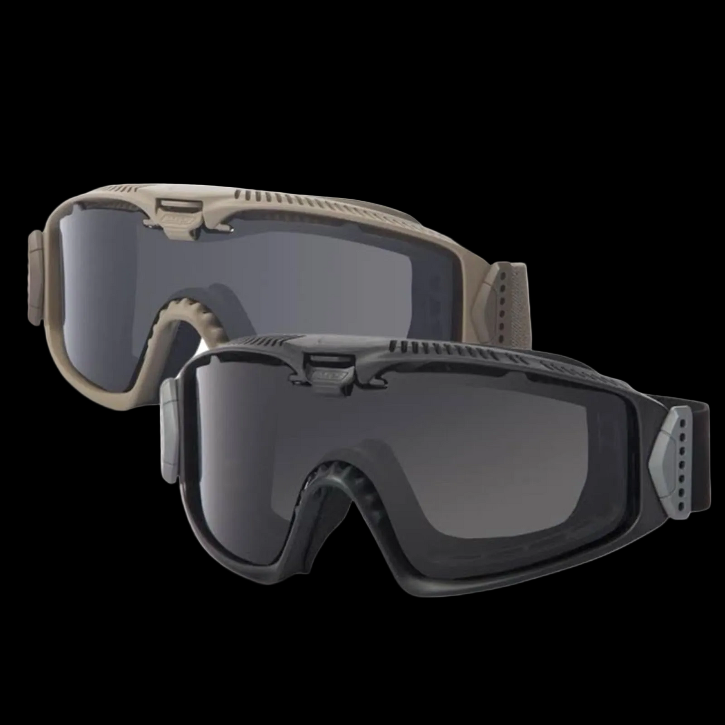 Kacamata Goggle Tactical ESS Eye Pro AVS INFLUX with Clear Smoke Grey Lens Outdoor Protection ORIGINAL