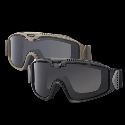Kacamata Goggle Tactical ESS Eye Pro AVS INFLUX with Clear Smoke Grey Lens Outdoor Protection ORIGINAL