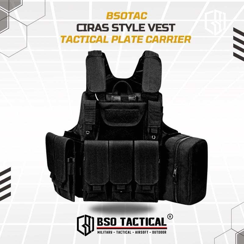Rompi Olahraga CIRAS Outdoor Vest Full Set Pouch untuk Olahraga Luar Ruangan Sport
