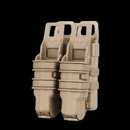Fastmag Double Mag Pouch Single 9mm Single 556 Combo Set Holster Molle