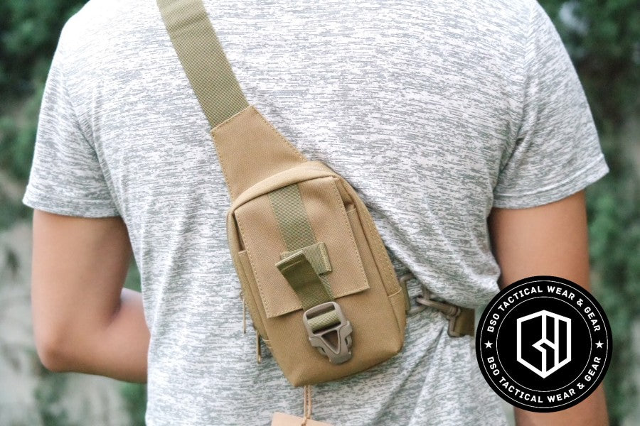 Tas Selempang Tactical Mini Wallet Bag Outdoor Sport Bag - 9119