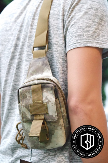 Tas Selempang Tactical Mini Wallet Bag Outdoor Sport Bag - 9119