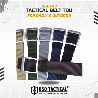 Sabuk Outdoor TDU Nylon Outdoor Belt Tactical Series Casual Daily