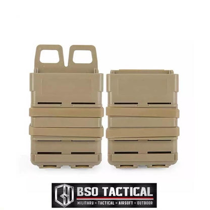Fast Mag Tactical 556 Double Mag Pouch Molle Rubber Clip