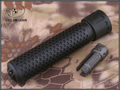 Tactical Silencer KAC Style 5.56 QD Long Mock Suppresor Flash Hider