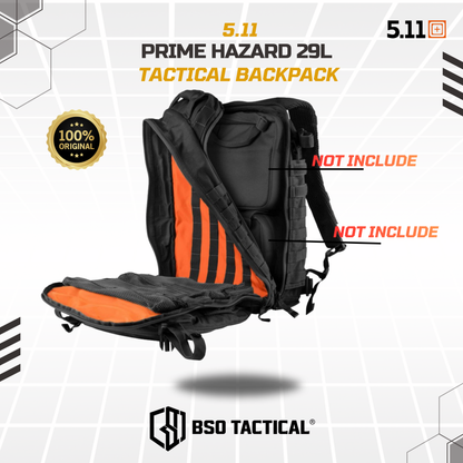 Tas Ransel 5.11 Hazard Prime 29L Tactical Outdoor Backpack Multi Storage - ORIGINAL