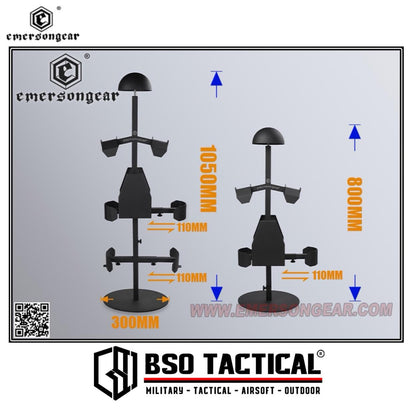 Emerson Gear Tactical Stand Bracket Display for Vest Helmet Belt Outdoor - BD9670