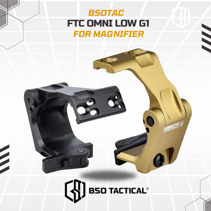 UN Style FTC Omni Low G1 Magnifier Mount CNC