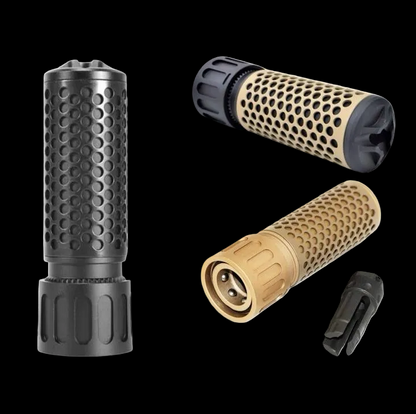 Silencer KAC Style Quick Detach QDC CQB Suppressor Airsoft AEG Short Version