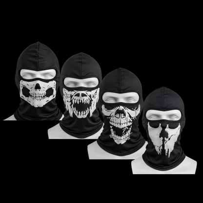 Masker Full Face Balaclava Skull Ghost Breathable Mask for Outdoor Sports