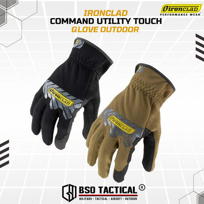 Sarung Tangan Tactical Ironclad Command Utility Touch Glove Outdoor IEX-MUG