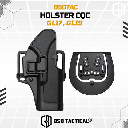 Holster Tactical GL 17 19 CQC Waist Paddle Belt Loop GBB GBBR