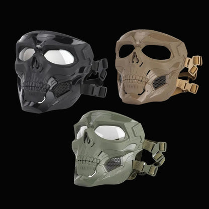 WoSport Masker Full Face Tactical Mask Skull Cosplay Tengkorak Mask Motorcycle