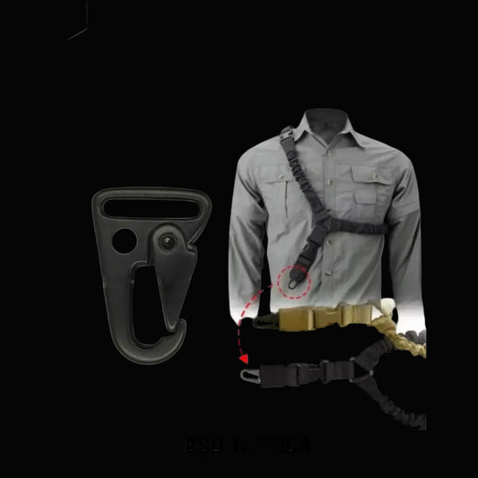 Carabiner Swivel Kaitan Strap Tali Hook Sling Baja Material Pengait Tas Sling Outdoor