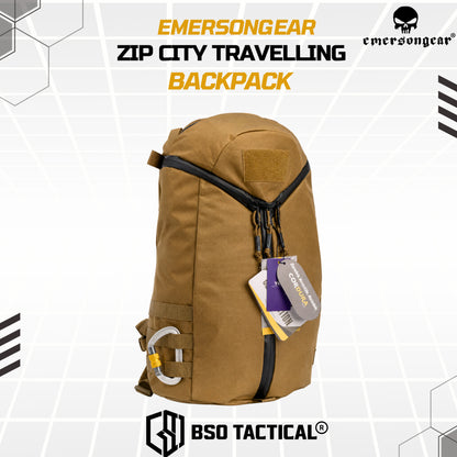 Tas Ransel Outdoor Emerson Zip City Casual EDC Backpack EM9323