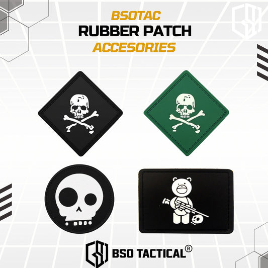 Rubber Patch Outdoor Desain Tactical PVC Patches