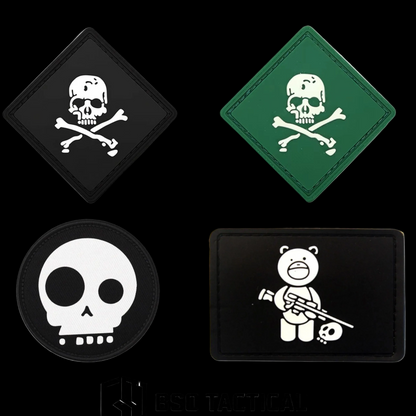 Rubber Patch Outdoor Desain Tactical PVC Patches