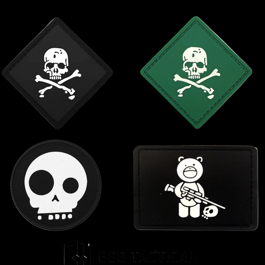 Rubber Patch Outdoor Desain Tactical PVC Patches