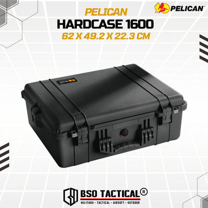 Koper Multifungsi Pelican Protector Hardcase 1600 Outdoor Case - ORIGINAL