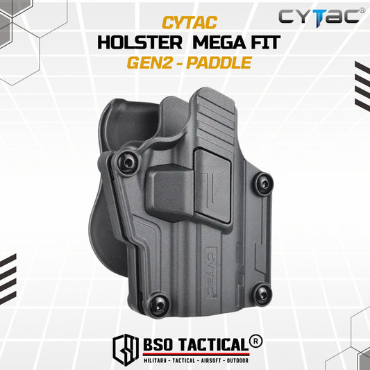 Holster Cytac Mega Fit Gen2 Compact Universal Right Hand ORIGINAL - Belt Clip / Paddle