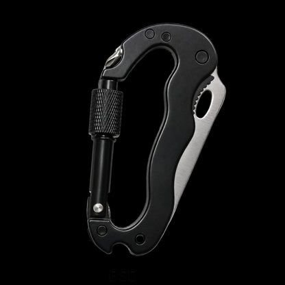Carabiner Pisau Outdoor Camping EDC Keychain Gear