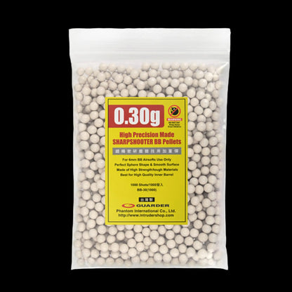 Guarder High Precision BB 0.30 0.3 0,30 0,3 1000 Rds Airsoft - ORIGINAL