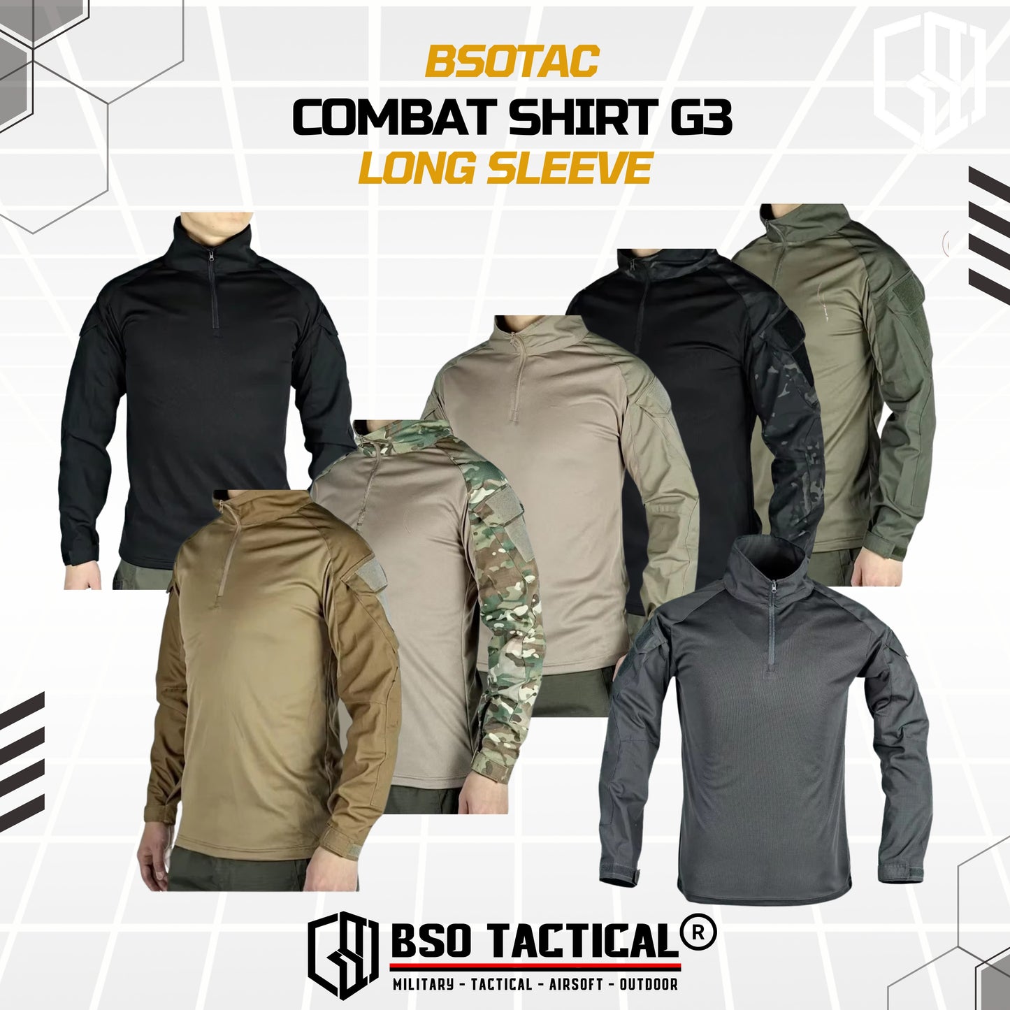 Combat Shirt G3 Tactical Outdoor Long Sleeve Clothes Sport