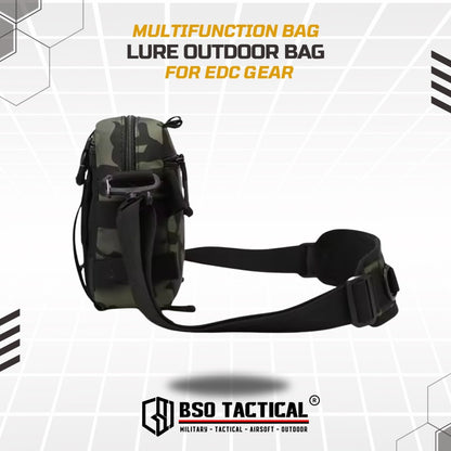 Lure Tactical Outdoor Multifungsi Bag EDC Fishing Cycling Camping Bag