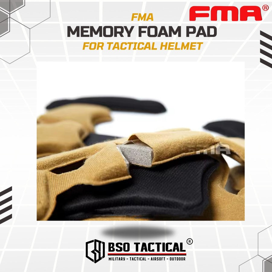 FMA Busa Dalam Helm Tactical MT Helmet Protected Pads Foam Helm Set - TB1275