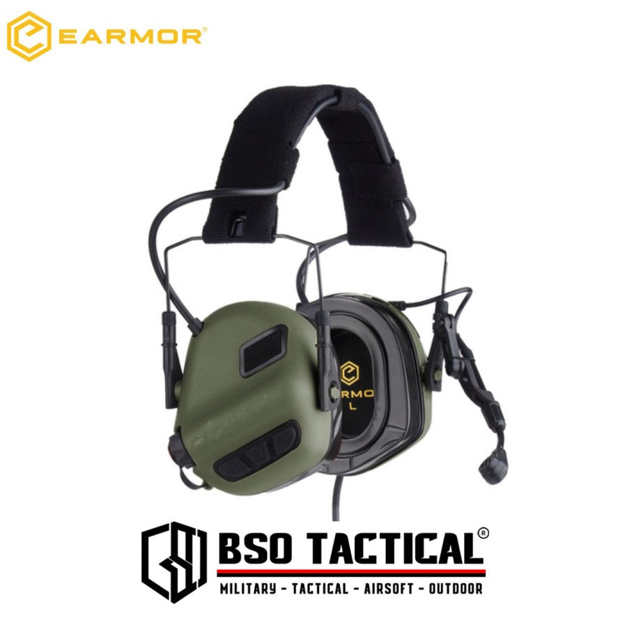 Earmor M32 PLUS Outdoor Headset Hearing Protector 2024 Version Earmuffs Headphone with Microphone Communication
