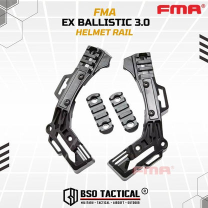 FMA EX Ballistic 3.0 Replacemet Tactical Helmet Rail EXF Team Wendy - TB1392