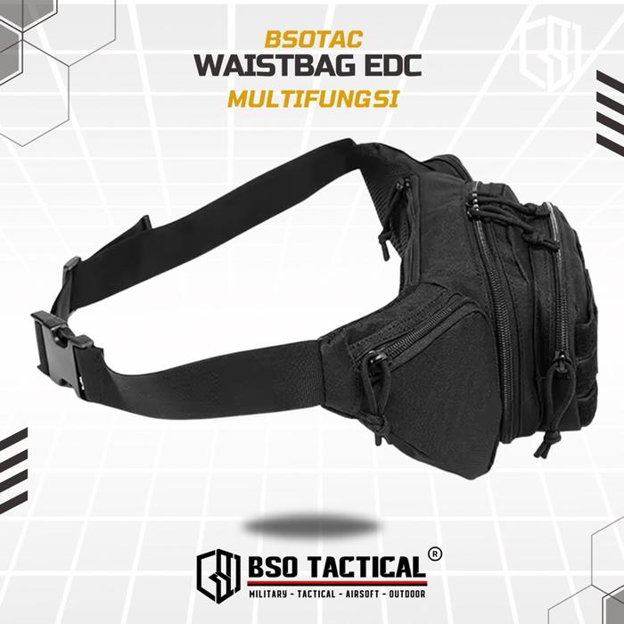 Tas Pinggang Outdoor Fanny Pack Tactical Waist Bag EDC Multifungsi Daily