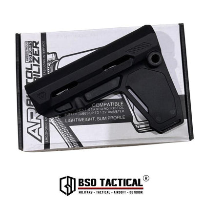 Popor Tactical SI Style AR P Stabilizer Lightweight Polymer Low Profile AEG