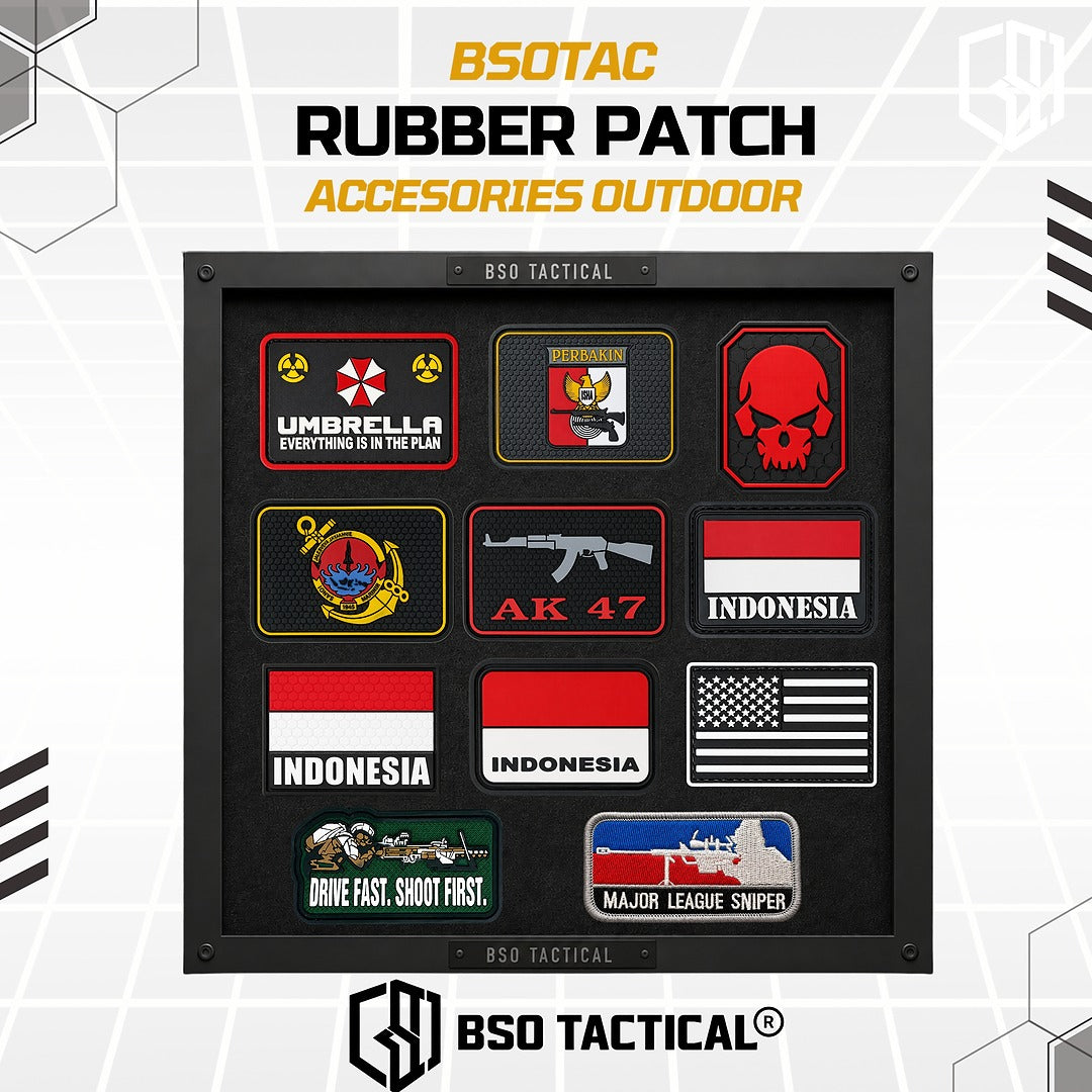 Assorted Rubber Patch Tactical BEST Quality Accesories Outdoor