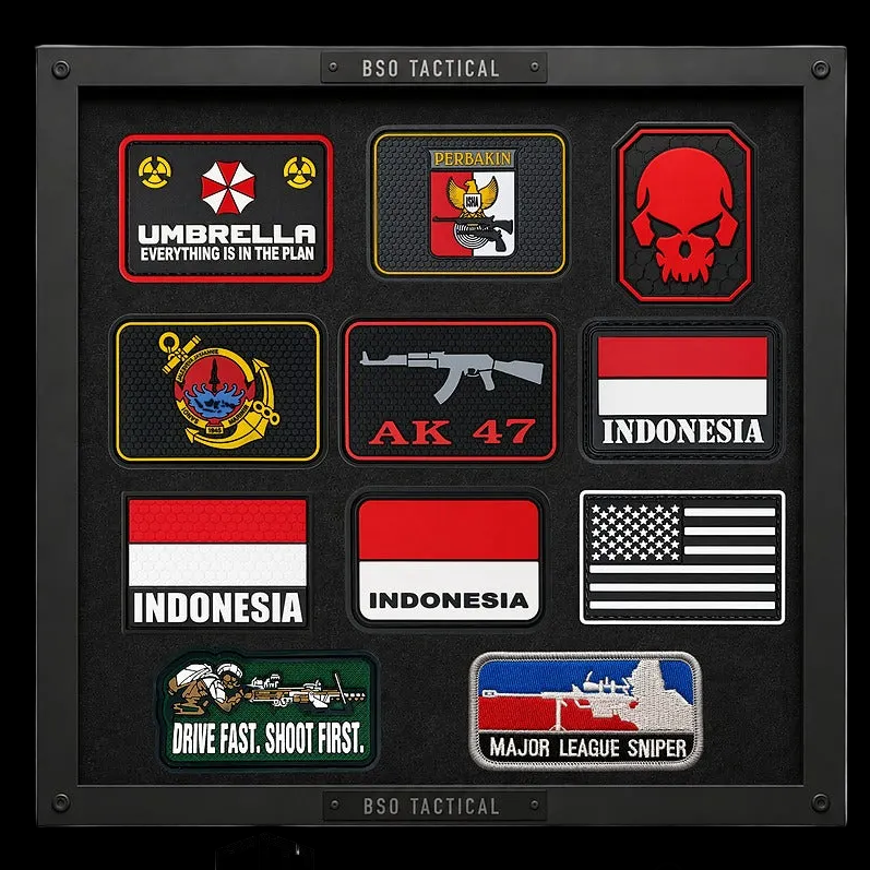 Assorted Rubber Patch Tactical BEST Quality Accesories Outdoor
