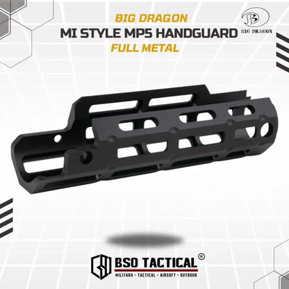 BD RIS MP5 7” MI Style Handguard Full MetaL Tactical - MLOK