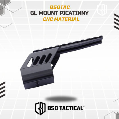 Universal Scope Mount Alumunium Picatinny Rail Base G Series - G17/18/19