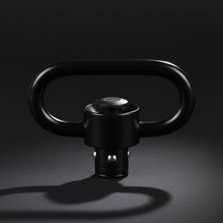 BSOTAC Swivel QD untuk Sling dengan Kaitan Sling Ring QD Quick Release Button Alloy