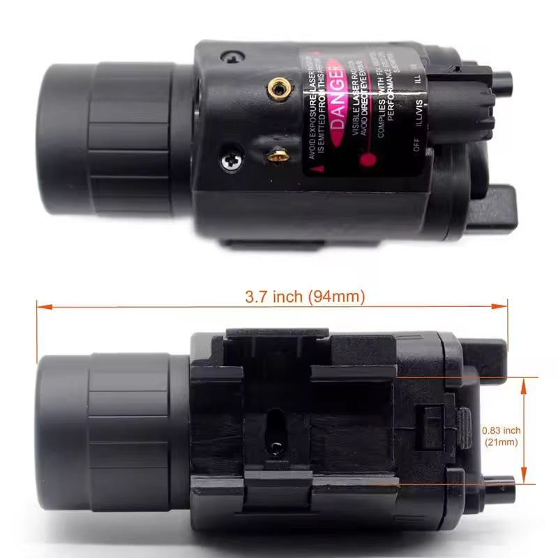 Senter Laser Tactical M6 Flashlight Polymer Include Switch
